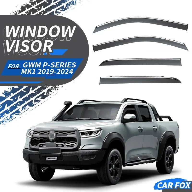 For Great Wall GWM P-Series 2019+ Car Window Visor Awning Shelters Windshield Side Window Rain Sun Shade Auto Accessories
For Great Wall GWM P-Series 2019+ Car Window Visor Awning Shelters Windshield Side Window Rain Sun Shade Auto Accessories