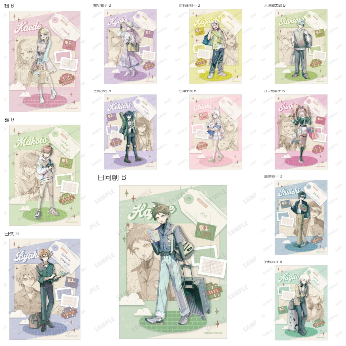 Game V3 Nanami Chiaki Akamatsu Kaede Ouma Kokichi Shuichi Saihara Naegi Makoto Acrylic Stand Doll Keychain Cosplay Toy Gift
Game V3 Nanami Chiaki Akamatsu Kaede Ouma Kokichi Shuichi Saihara Naegi Makoto Acrylic Stand Doll Keychain Cosplay Toy Gift