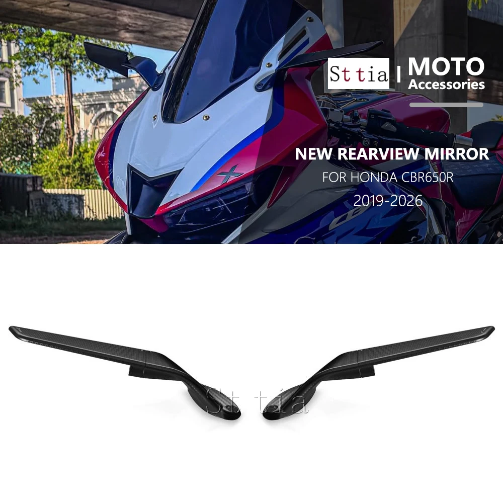 2025 New CBR650R Rearview Mirror For Honda CBR 650R CBR650 R 2019-2024 Motorcycle Rear View Mirrors Adjustable Aluminum Mirror
2025 New CBR650R Rearview Mirror For Honda CBR 650R CBR650 R 2019-2024 Motorcycle Rear View Mirrors Adjustable Aluminum Mirror