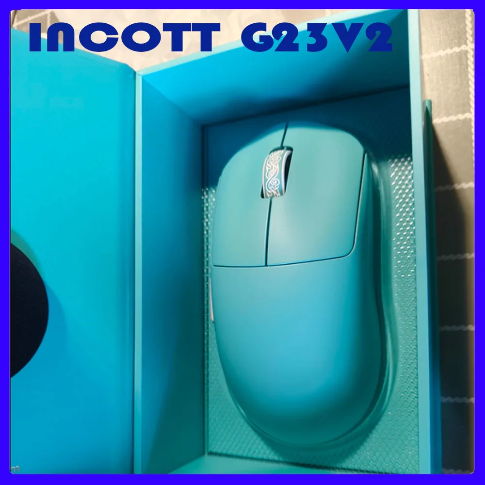 Игровая мышь Incott G23V2, беспроводная трехрежимная PAW3395 V2SC, эргономичная, легкая, эргономичная, спортивная мышь, подарок
Игровая мышь Incott G23V2, беспроводная трехрежимная PAW3395 V2SC, эргономичная, легкая, эргономичная, спортивная мышь, подарок