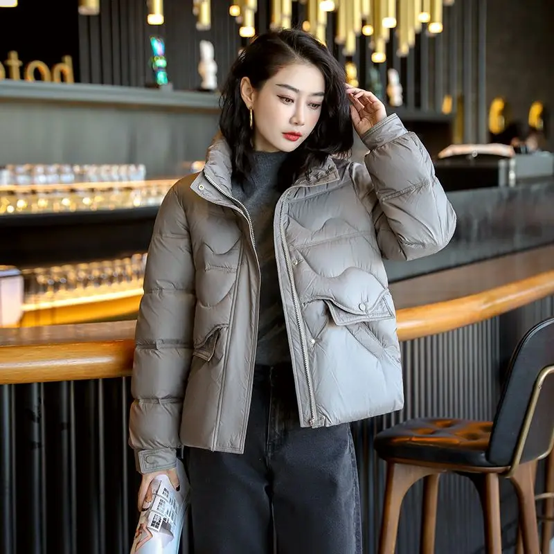 Ladies Fashion Winter Coat Women Stand Collar Jacket Woman Casual Warm Streetwear Outerwear Jackets Female Girls Black Clothes
Ladies Fashion Winter Coat Women Stand Collar Jacket Woman Casual Warm Streetwear Outerwear Jackets Female Girls Black Clothes
