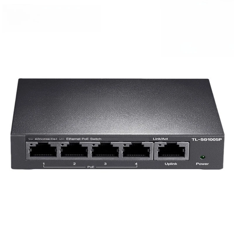 TL-SG1005P 5-port full Gigabit unmanaged PoE power supply switch 4GE (PoE) + 1GE
TL-SG1005P 5-port full Gigabit unmanaged PoE power supply switch 4GE (PoE) + 1GE