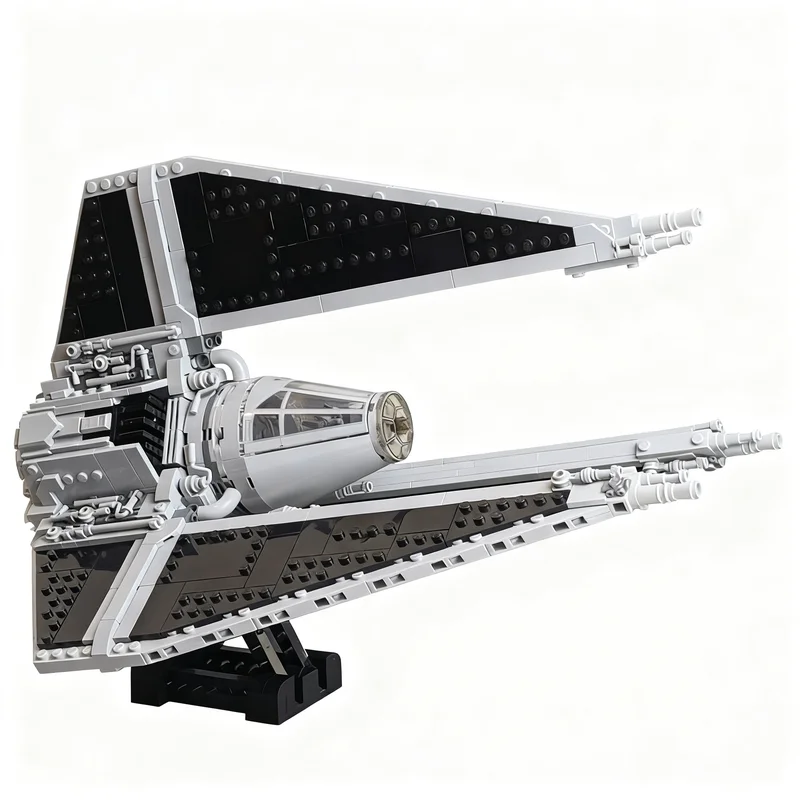 NEW 1159PCS Star Battle Movie MOC TIED Phantom Space Fighter Model DIY Creative Ideas Child Toy Assembly Puzzle Birthday Gift
NEW 1159PCS Star Battle Movie MOC TIED Phantom Space Fighter Model DIY Creative Ideas Child Toy Assembly Puzzle Birthday Gift