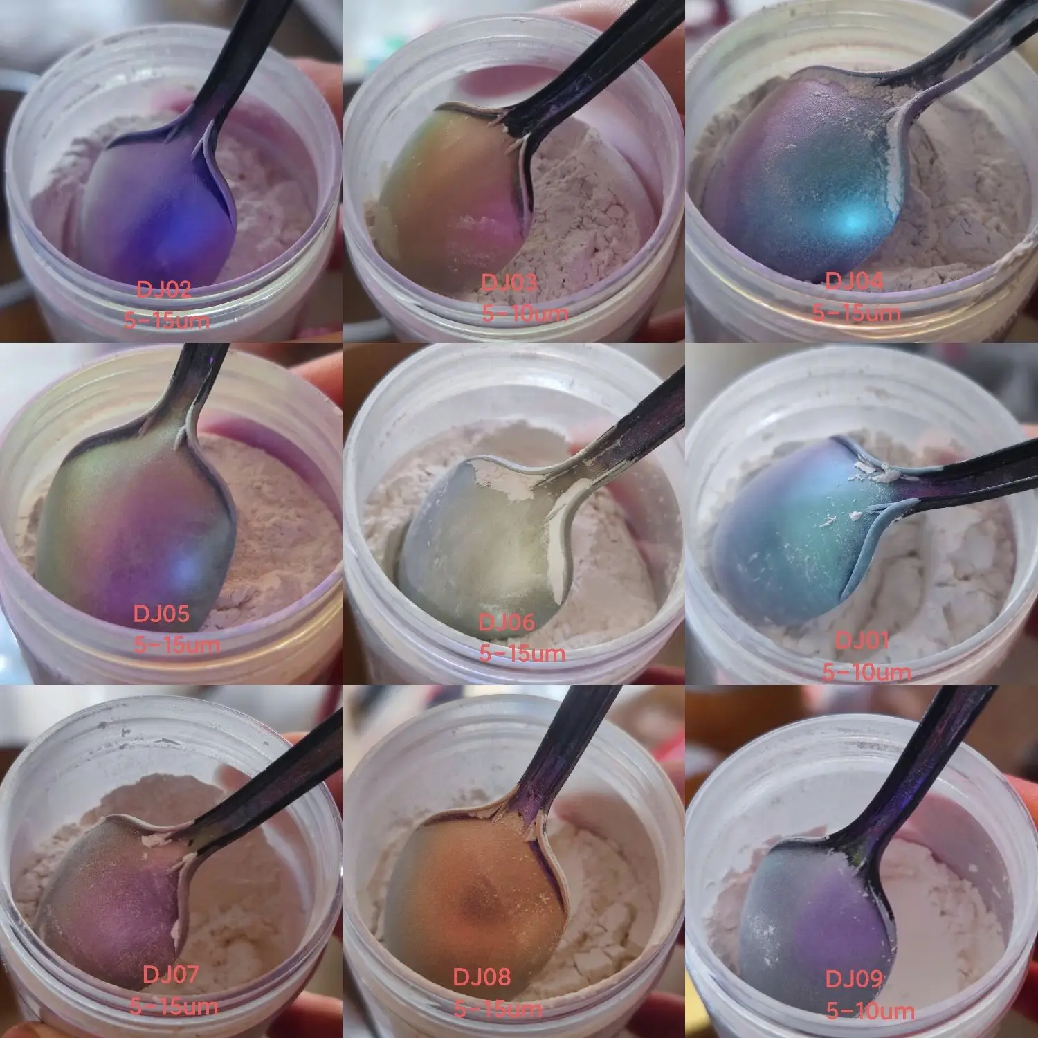 25g Super Fine White Rainbow Chameleon Pearl Pigment Powder Color Shifting Car Paint Pigment Powder
25g Super Fine White Rainbow Chameleon Pearl Pigment Powder Color Shifting Car Paint Pigment Powder