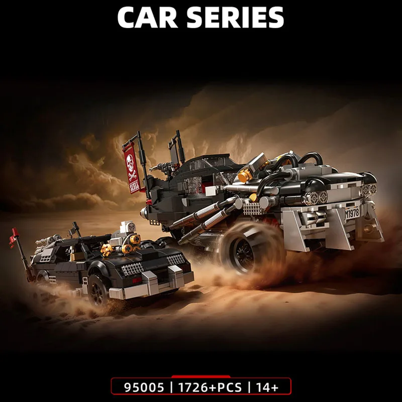 New 95005 1726pcs MOC Technical Mad Max Building Blocks Assembling Off-road vehicle Bricks Model Sets for Adults Birthday Gift
New 95005 1726pcs MOC Technical Mad Max Building Blocks Assembling Off-road vehicle Bricks Model Sets for Adults Birthday Gift