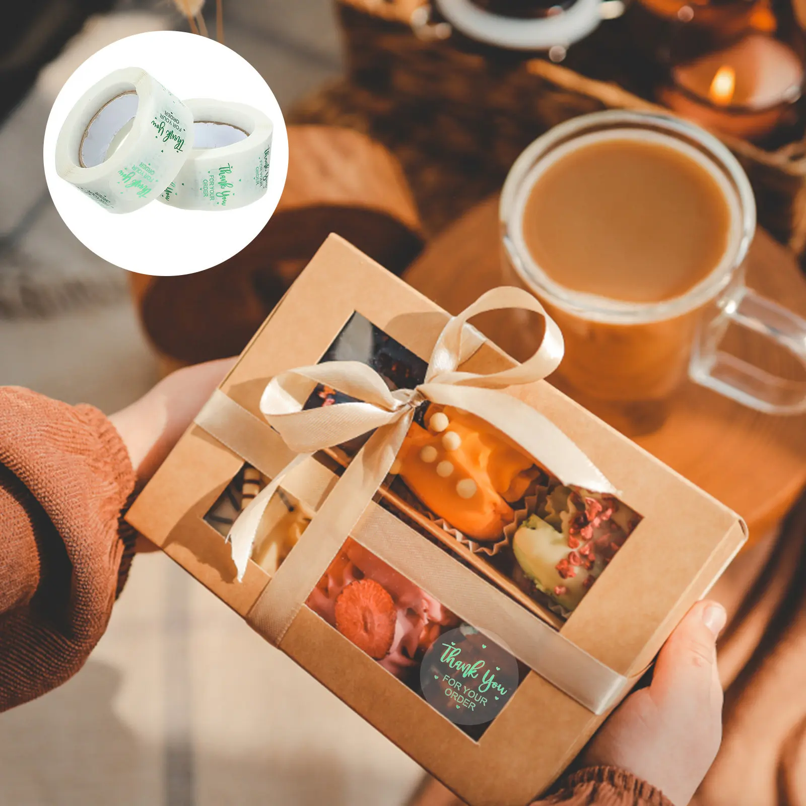 2 Rolls Transparent Round Clear Stickers Self Adhesive Dot Labels Removable Envelope Seal Stickers for Gift Box Package
2 Rolls Transparent Round Clear Stickers Self Adhesive Dot Labels Removable Envelope Seal Stickers for Gift Box Package