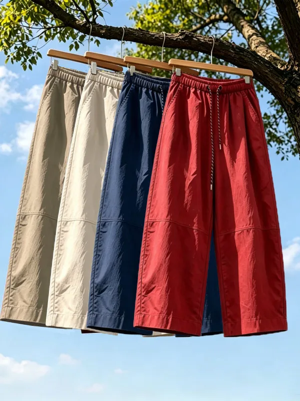 Casual Style High Waist Knife Pants Thin Nine Points Balloon Women's Pants Summer 2026 New Fashion Slimming Casual Pants
Casual Style High Waist Knife Pants Thin Nine Points Balloon Women's Pants Summer 2026 New Fashion Slimming Casual Pants