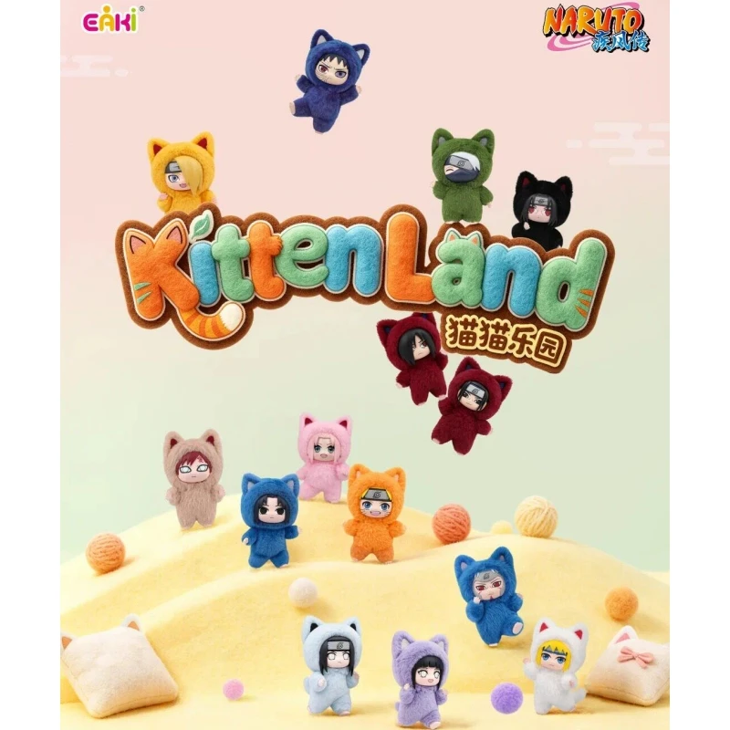 In Stock Genuine EAKI Naruto Shippuden KittenLand Vinyl Series Third Blind Box Plush Figurine Model Toys Collection Present
In Stock Genuine EAKI Naruto Shippuden KittenLand Vinyl Series Third Blind Box Plush Figurine Model Toys Collection Present