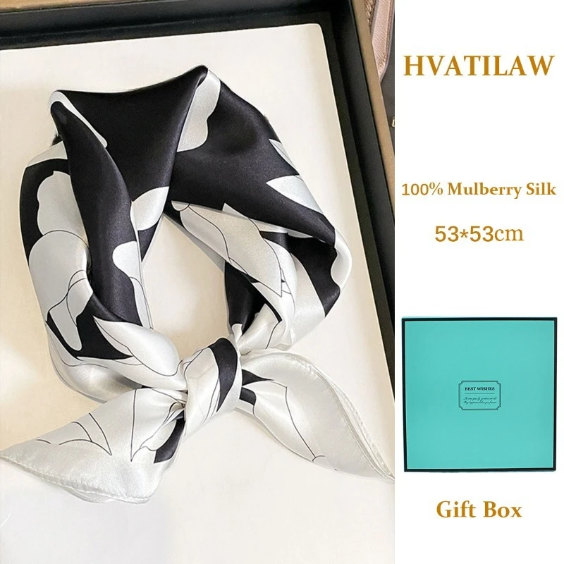 100% Mulberry Silk Scarf for Women Luxury 53x53cm Small Square Scarf Silk Neckerchief Head Scarf Bandana Neck Wrap Soft Shawl
100% Mulberry Silk Scarf for Women Luxury 53x53cm Small Square Scarf Silk Neckerchief Head Scarf Bandana Neck Wrap Soft Shawl