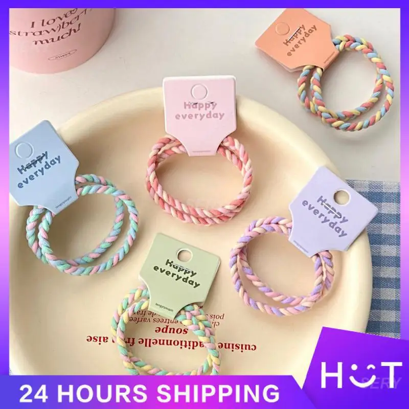 High Horsetail Hair Rope Add A Touch Of Freshness Eye-catching Hair Band For Long Hair High Elastic Rubber Band Hair Ring
High Horsetail Hair Rope Add A Touch Of Freshness Eye-catching Hair Band For Long Hair High Elastic Rubber Band Hair Ring