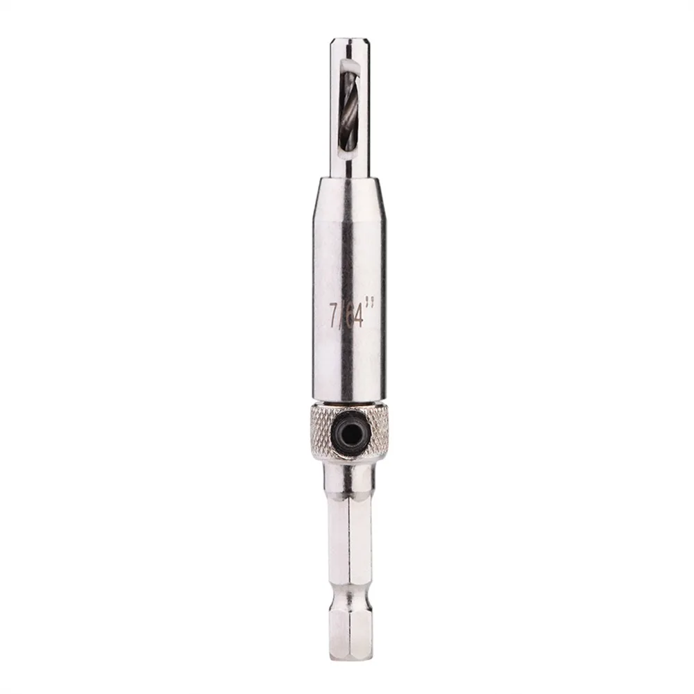 8PCS Universal Self Centering Drill Bit Set Silver Compact Hinge Hole Puncher Self Centering Design High Speed Steel
8PCS Universal Self Centering Drill Bit Set Silver Compact Hinge Hole Puncher Self Centering Design High Speed Steel