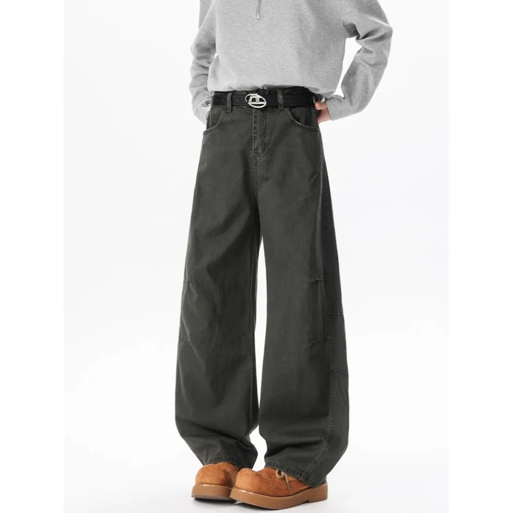 American Sle Casual Straight Leg Knife Pants Military een Versatile Men's Spring Autumn Loose Wide Leg Long Casual Trousers
American Sle Casual Straight Leg Knife Pants Military een Versatile Men's Spring Autumn Loose Wide Leg Long Casual Trousers