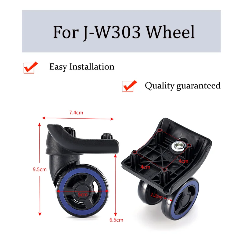 For J-W303 Luggage Wheel Roller Case Accessories Replace Universal Wheel Travel Case Cloth Case Roller Pulley Universal Wheel
For J-W303 Luggage Wheel Roller Case Accessories Replace Universal Wheel Travel Case Cloth Case Roller Pulley Universal Wheel