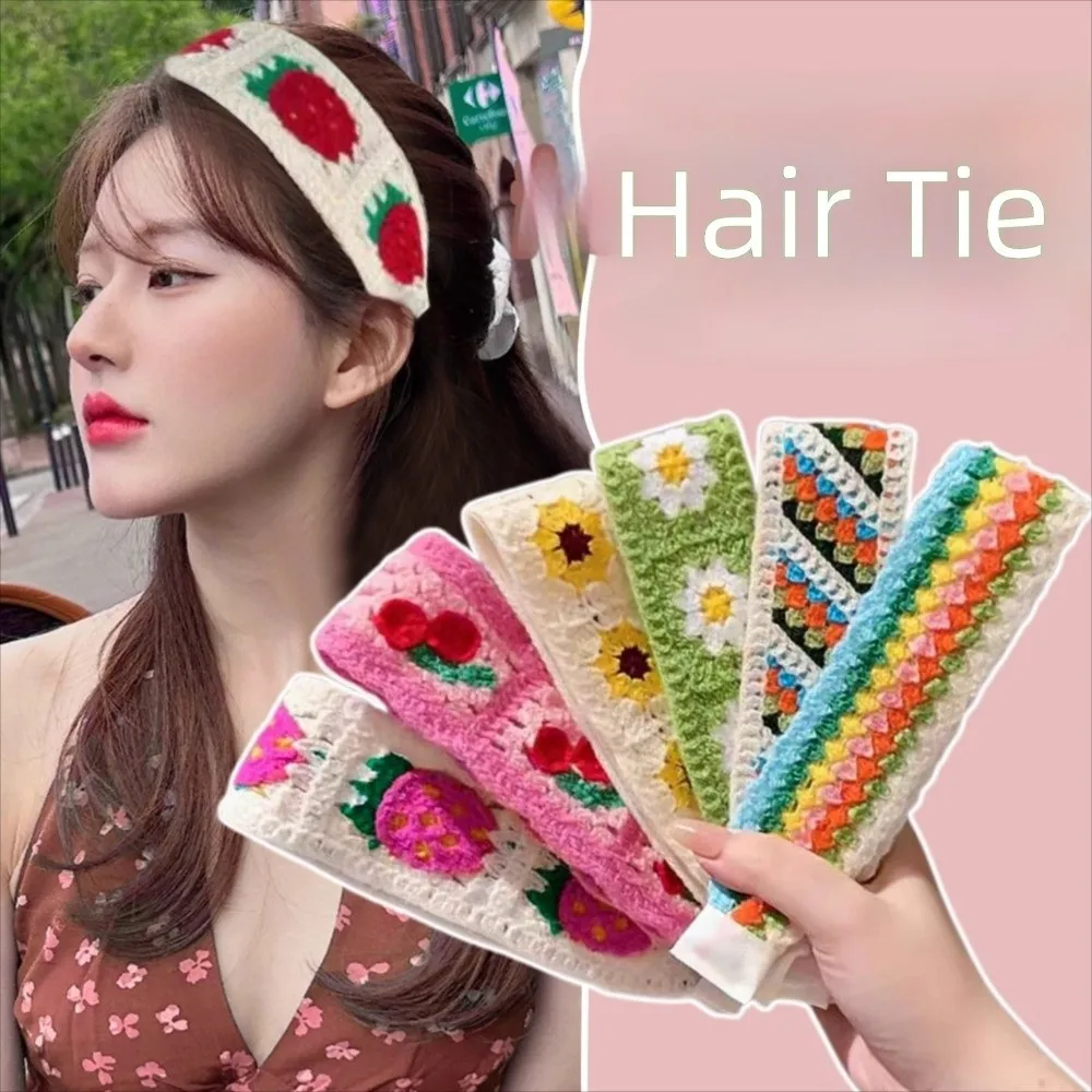 Floral Knitted Knit Embroidery Headband Non Pressure Adhesive Clip Chinese Style Headwear Ethnic Style Sweet Design
Floral Knitted Knit Embroidery Headband Non Pressure Adhesive Clip Chinese Style Headwear Ethnic Style Sweet Design