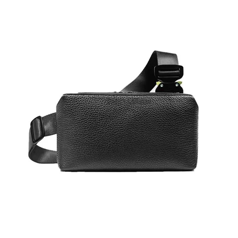 PEBBLED leather GRAMS 28 157 Essential Sling black leather Men Crossbody bag
PEBBLED leather GRAMS 28 157 Essential Sling black leather Men Crossbody bag