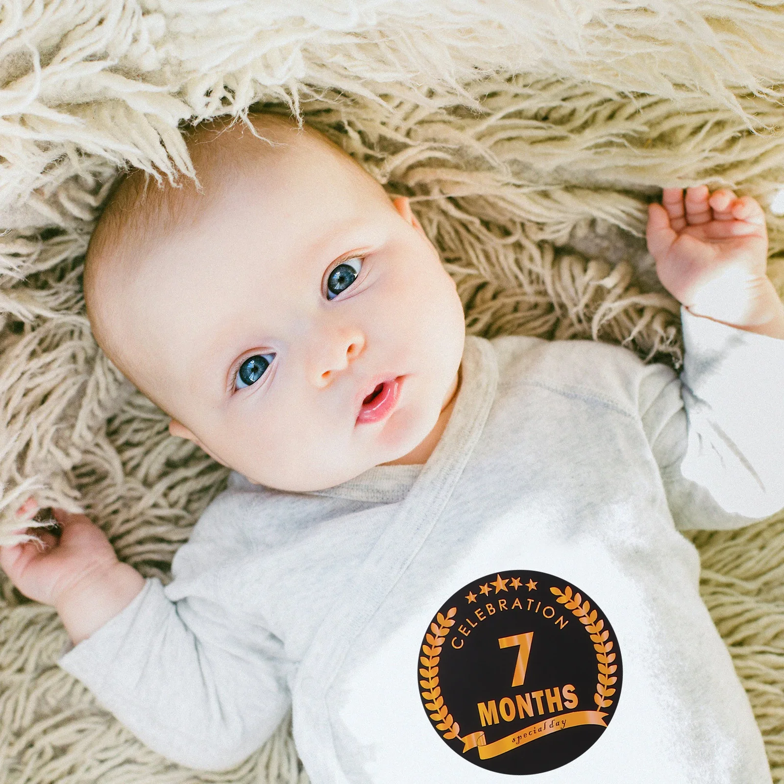 Photo Props Sticker Stickers for Month Keepsake Supplies Milestone Label Paper
Photo Props Sticker Stickers for Month Keepsake Supplies Milestone Label Paper