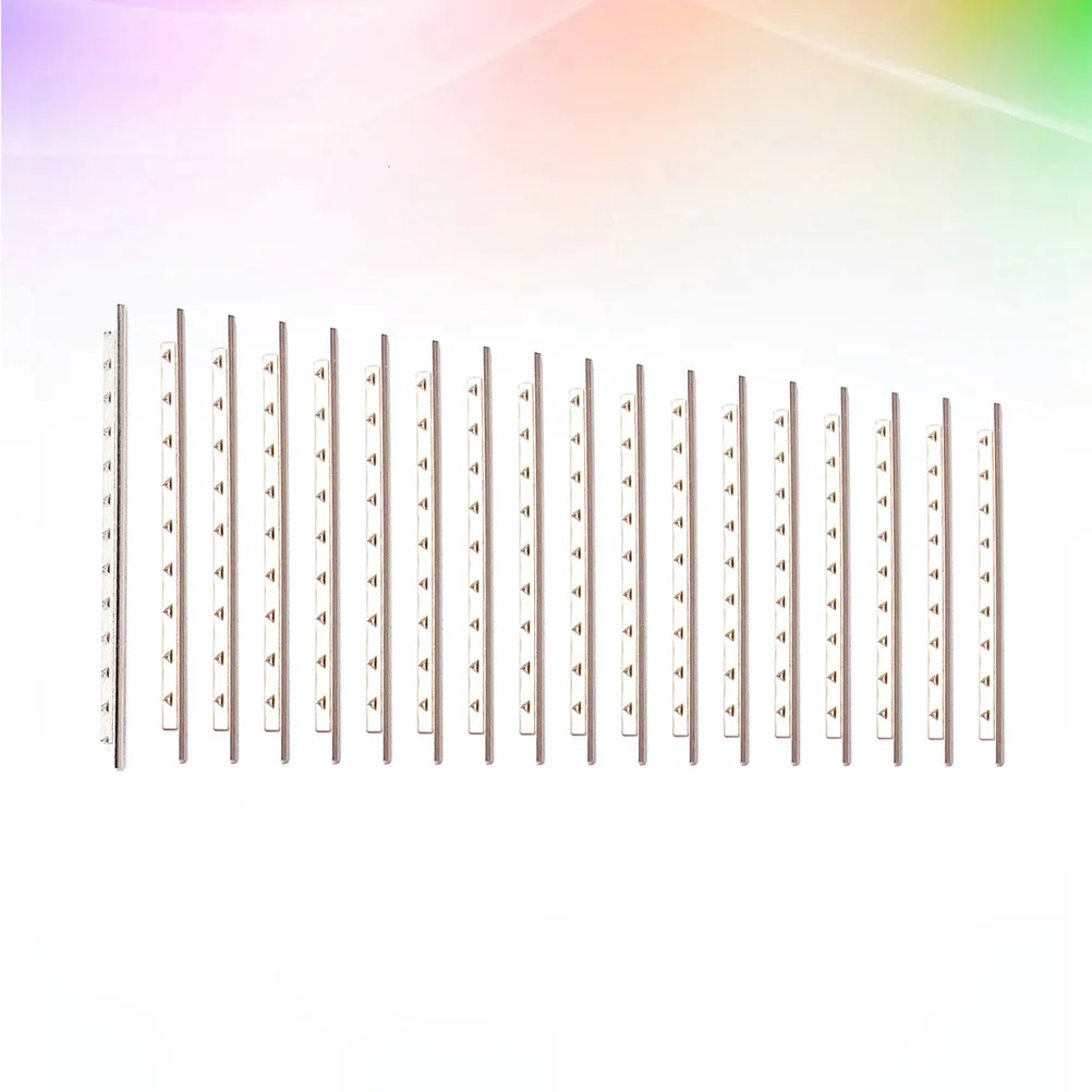 18 Pcs Classic Silk Finger Board Guitar Fret Wire Bass Fingerboard Cupronickel Electric
18 Pcs Classic Silk Finger Board Guitar Fret Wire Bass Fingerboard Cupronickel Electric