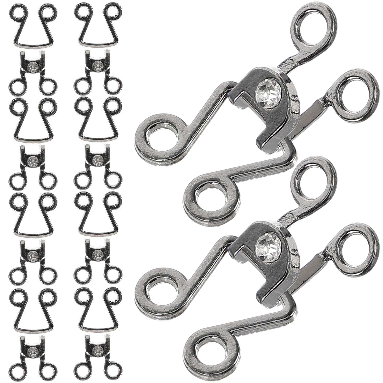 10 Pcs Replace Metal Collar Hook Buttons Lamp Shade Holder Machine Thread Bra Connector Buckle
10 Pcs Replace Metal Collar Hook Buttons Lamp Shade Holder Machine Thread Bra Connector Buckle