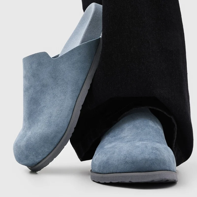 Men Suede M Ü Ller Half Slippers Are Simple Breathable Suitable for All Seasons Non Slip Casual Suitable for Outdoor Wear
Men Suede M Ü Ller Half Slippers Are Simple Breathable Suitable for All Seasons Non Slip Casual Suitable for Outdoor Wear