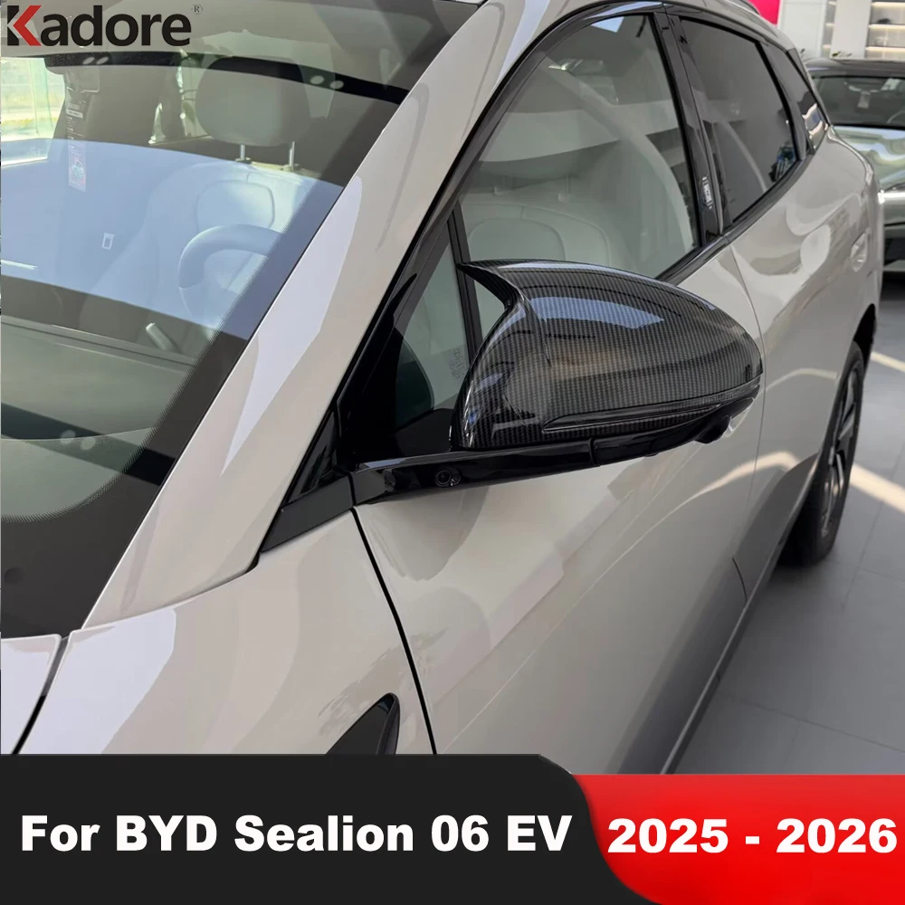 Rearview Mirror Cover Trim For BYD Sealion 06 EV 2025 2026 Carbon Fiber Car Side Wing Mirrors Cap Frame Overlay Accessories
Rearview Mirror Cover Trim For BYD Sealion 06 EV 2025 2026 Carbon Fiber Car Side Wing Mirrors Cap Frame Overlay Accessories