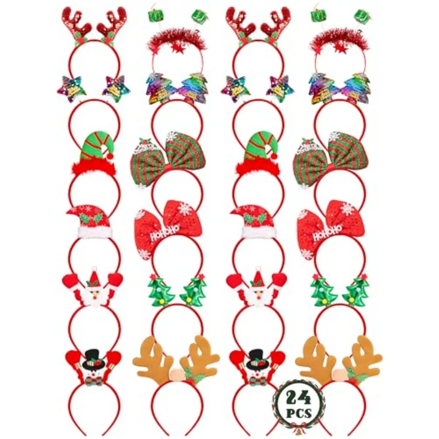 Christmas Headband, Christmas Headbands for Women, Cute Christmas Party Favors for Xmas Decorations Accessories
Christmas Headband, Christmas Headbands for Women, Cute Christmas Party Favors for Xmas Decorations Accessories