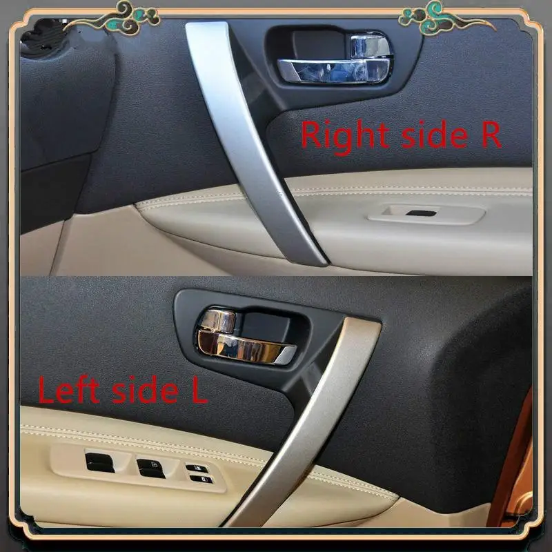 M45K-1Pair Car Inside Door Handles Left Right Set Part For Nissan QASHQAI J10 2007-2015 80944-JE50A 80945-JE50A
M45K-1Pair Car Inside Door Handles Left Right Set Part For Nissan QASHQAI J10 2007-2015 80944-JE50A 80945-JE50A
