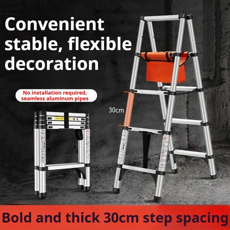 Safe Anti-Tip Folding Walking Ladder Multi-Purpose Telescopic Step Ladder Portable Thickened Woodworking Construction Tools
Safe Anti-Tip Folding Walking Ladder Multi-Purpose Telescopic Step Ladder Portable Thickened Woodworking Construction Tools