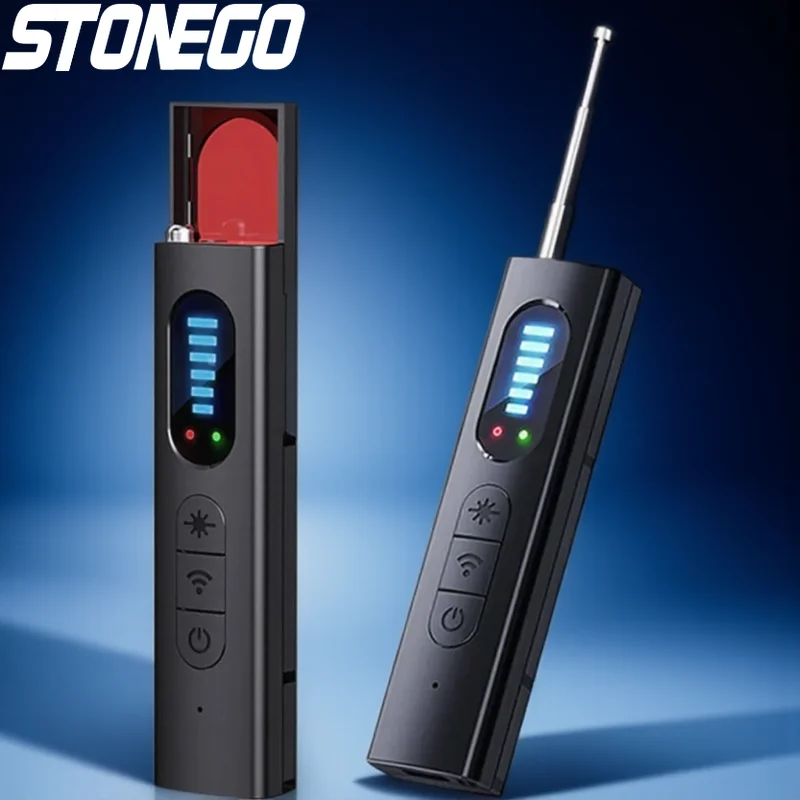 Детектор скрытых камер, антишпионский GPS-трекер, сканер беспроводных сигналов RF, гаджет для защиты от слежения
Детектор скрытых камер, антишпионский GPS-трекер, сканер беспроводных сигналов RF, гаджет для защиты от слежения