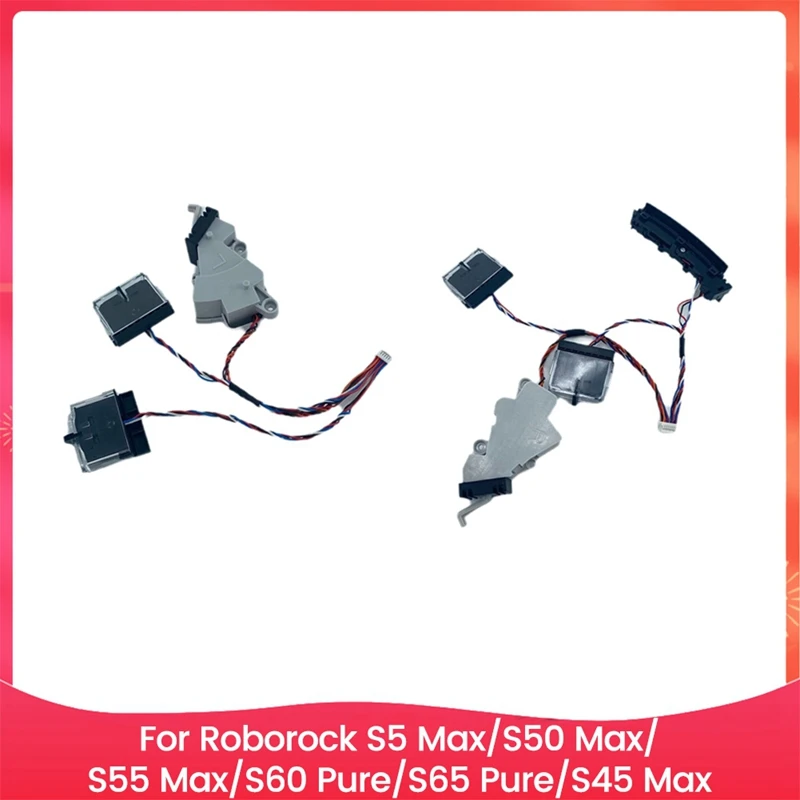 AT64 левый и правый обрыв для Roborock S5 Max S50 Max S55 Max S60 Pure S65 Pure S45 Max Вакуумные аксессуары Запасные части
AT64 левый и правый обрыв для Roborock S5 Max S50 Max S55 Max S60 Pure S65 Pure S45 Max Вакуумные аксессуары Запасные части