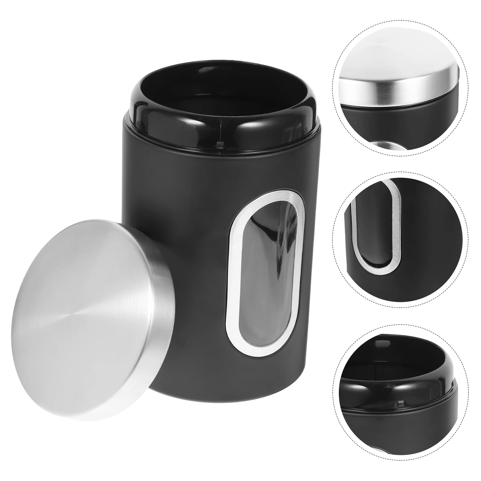 3 Piece Food Storage Containers Silver Stainless Steel Airtight Kitchen Canisters for Coffee Tea Sugar Flour
3 Piece Food Storage Containers Silver Stainless Steel Airtight Kitchen Canisters for Coffee Tea Sugar Flour
