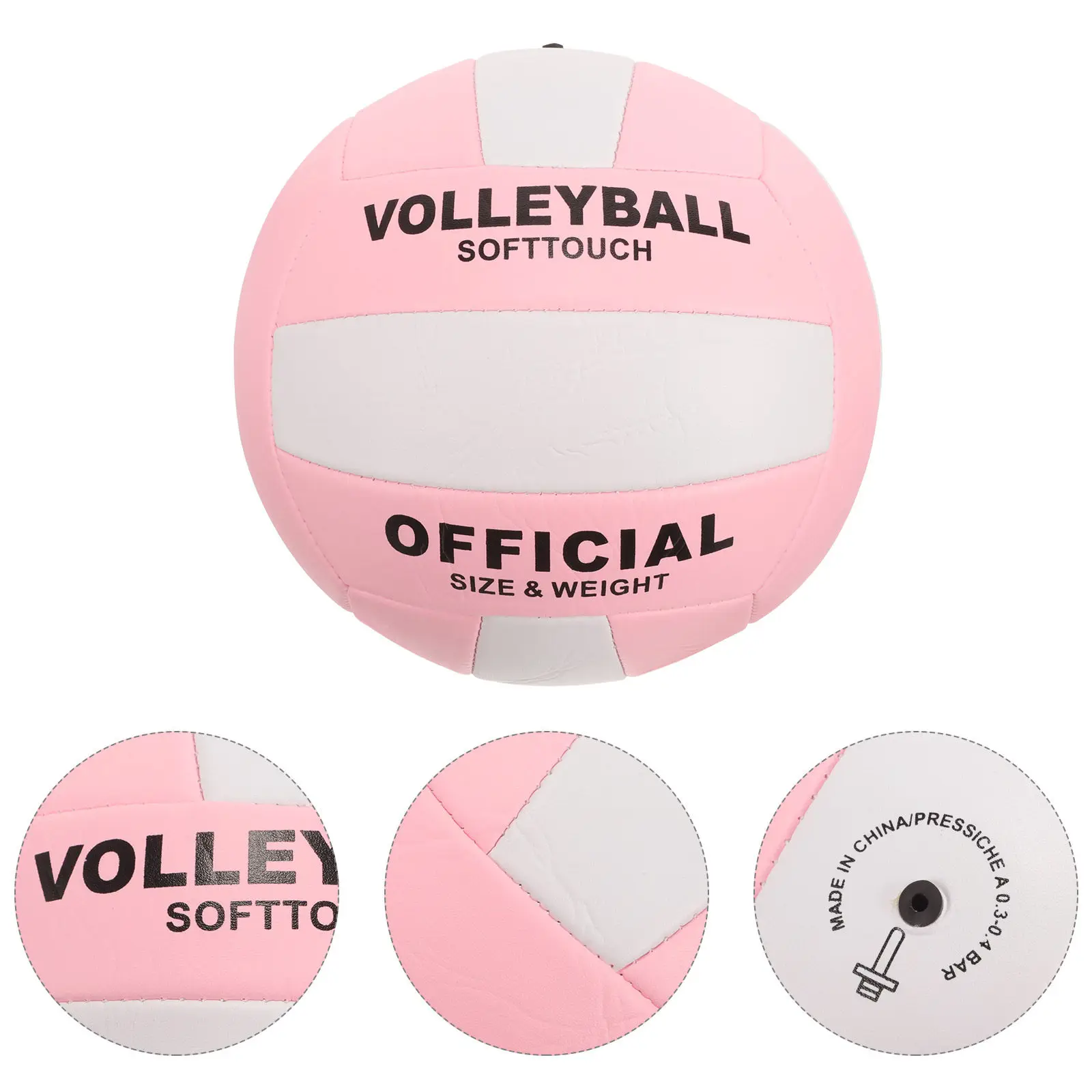 Soft Indoor Volleyball Official Size 5 Inflatable Training Ball PU Construction Superior Ball Control Stability
Soft Indoor Volleyball Official Size 5 Inflatable Training Ball PU Construction Superior Ball Control Stability
