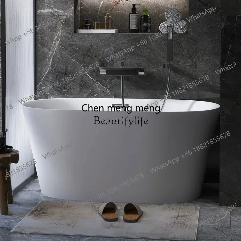 Artificial stone acrylic double bathtub adult home surfing massage constant temperature heating
Artificial stone acrylic double bathtub adult home surfing massage constant temperature heating