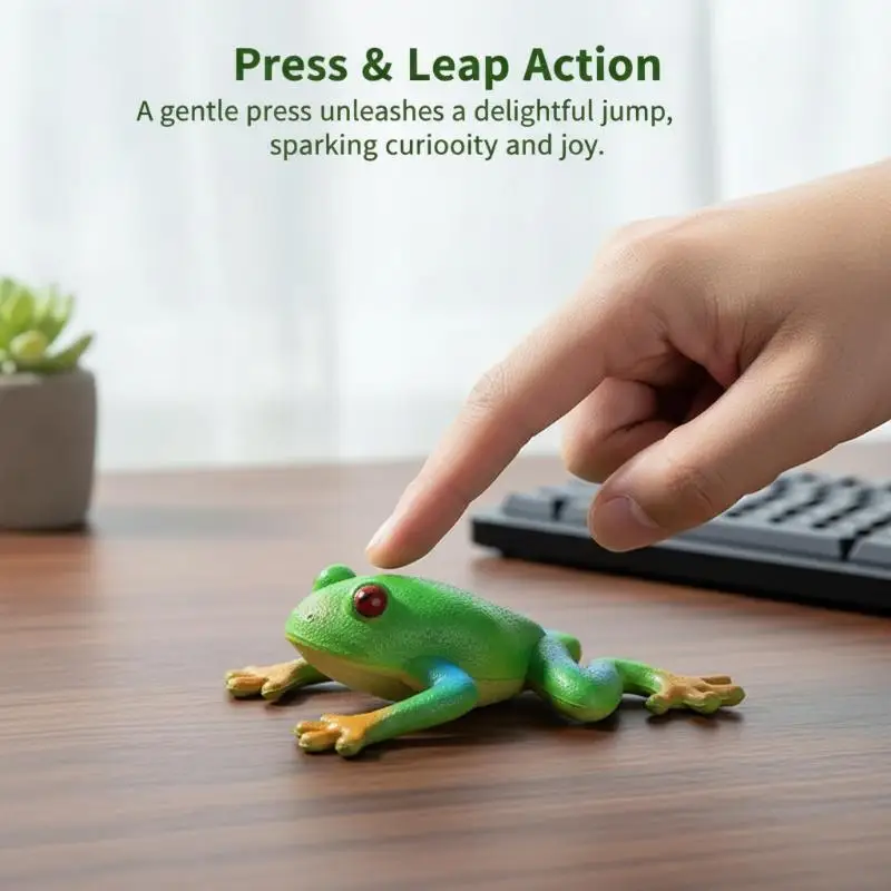 Tricky Simulation Frog Model Toy 1Pcs Stress Relief Squeeze Toy For Kids Educational Mischief Playtime Interactive Fun
Tricky Simulation Frog Model Toy 1Pcs Stress Relief Squeeze Toy For Kids Educational Mischief Playtime Interactive Fun