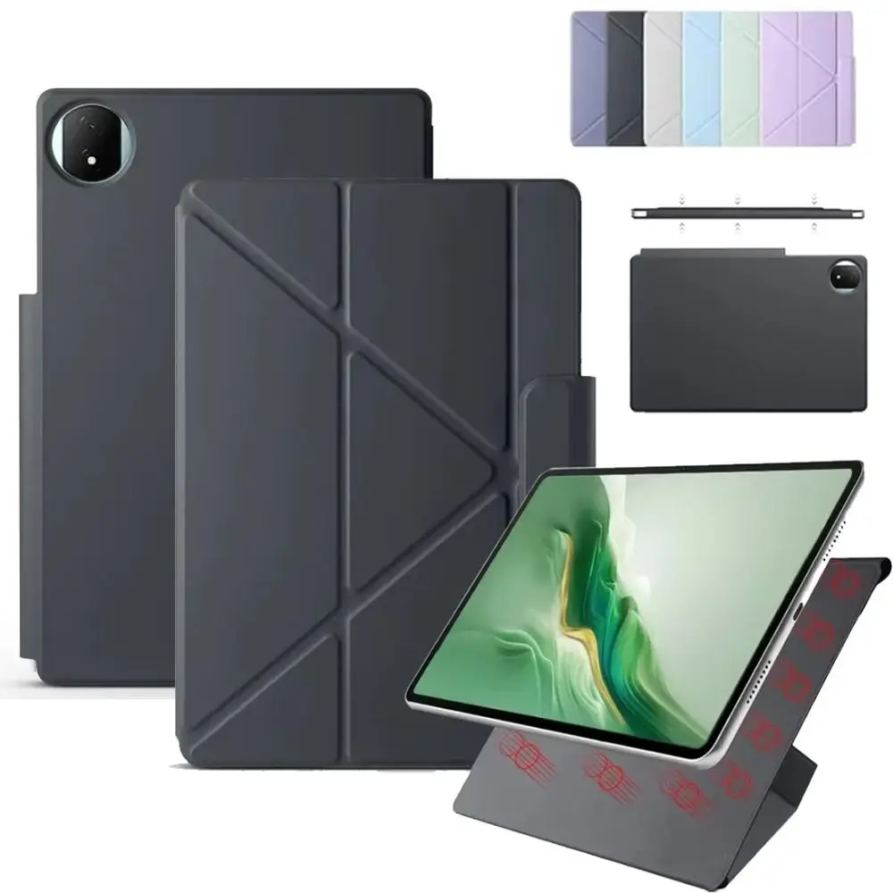 Magnetic Tablet Case Smart Multi-folding Stand Tablet Stand Cover Shockproof Anti Scratch for Honor MagicPad 2 12.3inch
Magnetic Tablet Case Smart Multi-folding Stand Tablet Stand Cover Shockproof Anti Scratch for Honor MagicPad 2 12.3inch