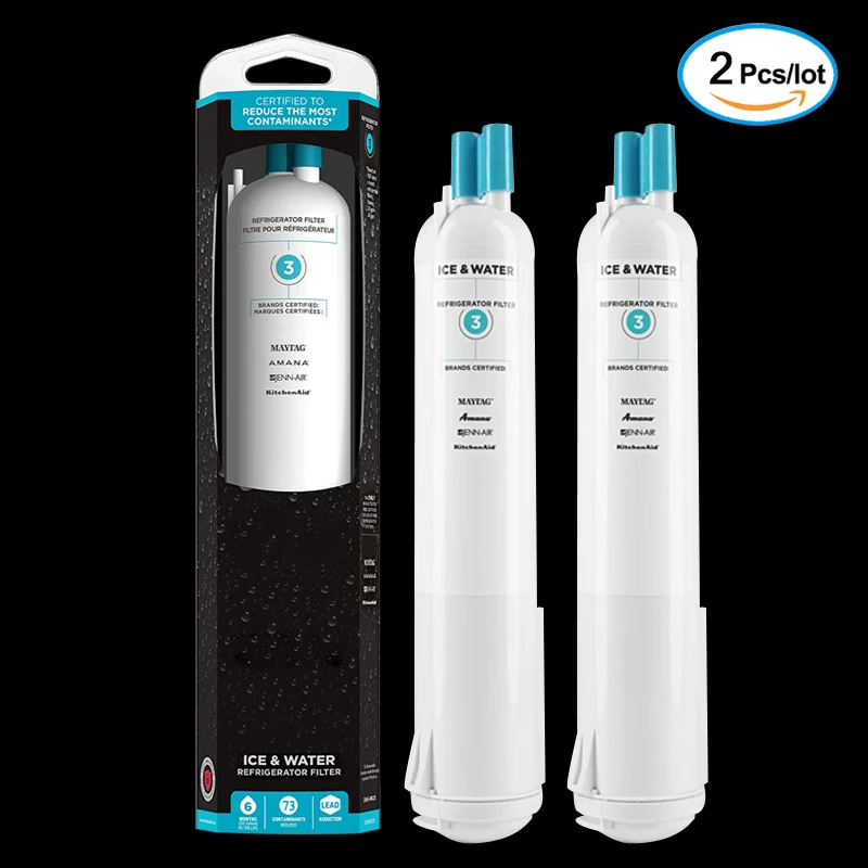 EDR3RXD1 Refrigerator Water Filter 3, Pack of 2
EDR3RXD1 Refrigerator Water Filter 3, Pack of 2