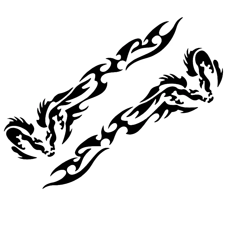 New! 2Pcs Personalized Cool Tribal Dragon Wing Car Decal Sticker SUV Ideal for Closing Road Mirror Windows Black/White, 14cm*4cm
New! 2Pcs Personalized Cool Tribal Dragon Wing Car Decal Sticker SUV Ideal for Closing Road Mirror Windows Black/White, 14cm*4cm