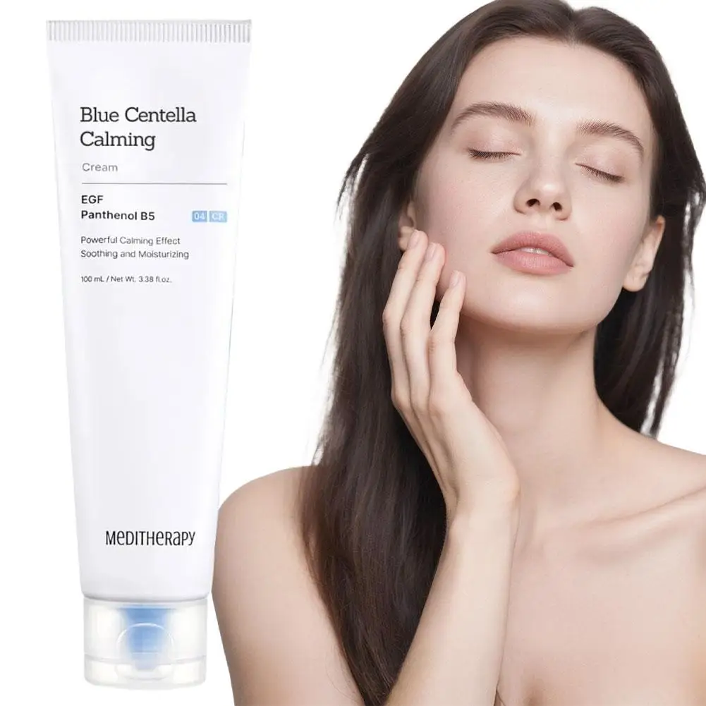 Blue Centella Calming Cream Egf Panthenol B5 100ml Deeply Hydrates Moisturizes Repair The Skin Barrier For All Skin Types
Blue Centella Calming Cream Egf Panthenol B5 100ml Deeply Hydrates Moisturizes Repair The Skin Barrier For All Skin Types