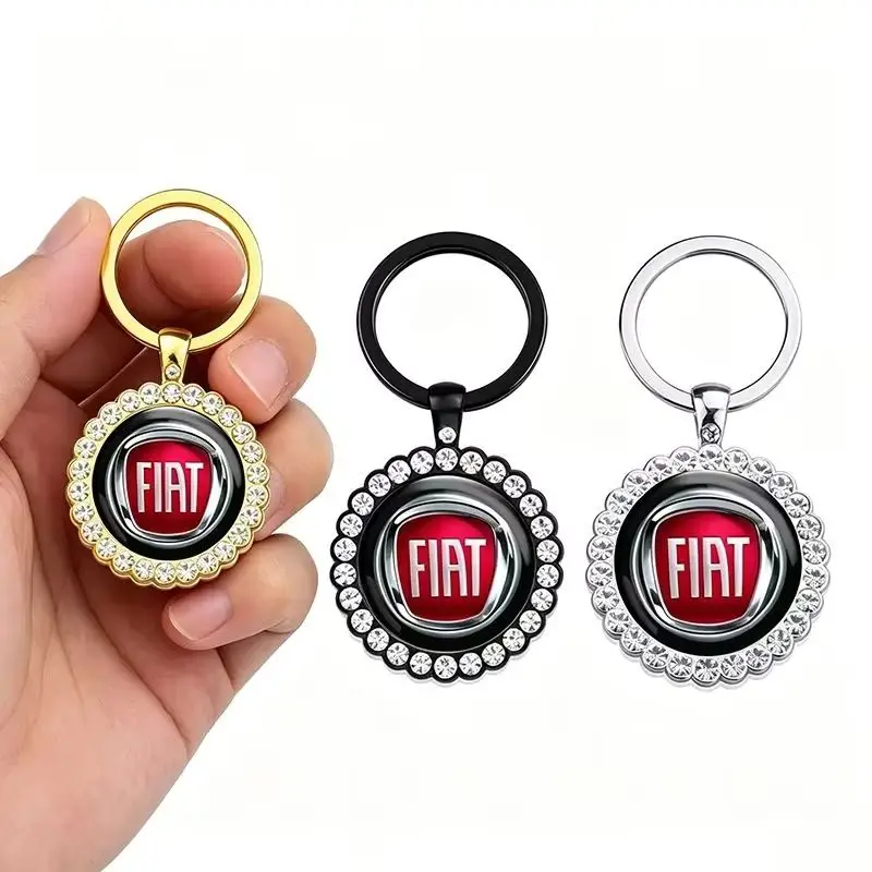Diamond Car Keychain Keyring Pendant Holder for Fiat Tipo Ducato Coupe Brava Freemont Punto Panda Doblo Fiorino 124 500 Croma
Diamond Car Keychain Keyring Pendant Holder for Fiat Tipo Ducato Coupe Brava Freemont Punto Panda Doblo Fiorino 124 500 Croma