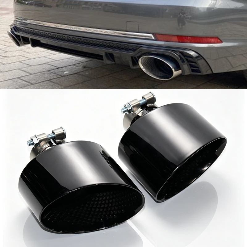 for car exhaust pipe upgrade universal nozzle RS black oval muffler nozzle tip exhaust tailpipe
for car exhaust pipe upgrade universal nozzle RS black oval muffler nozzle tip exhaust tailpipe