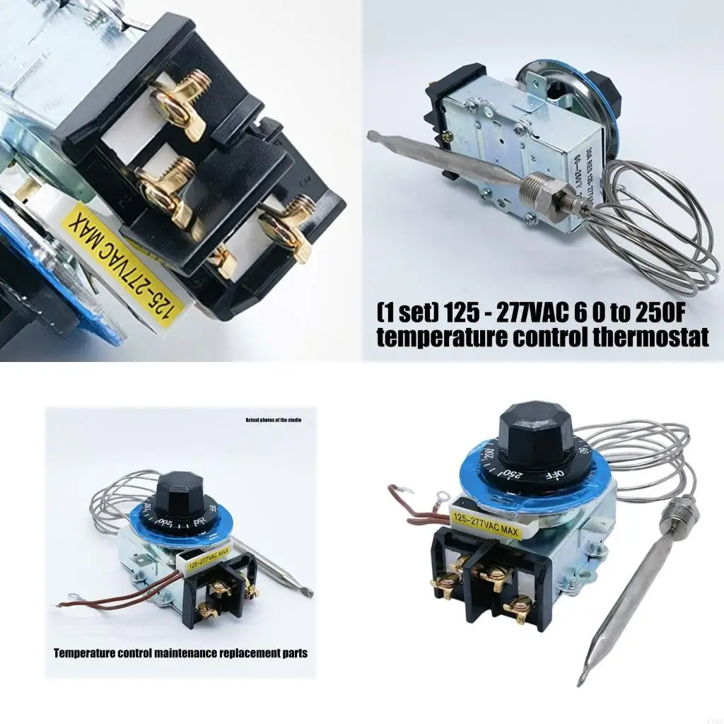 F92F Precisions Thermostat Aluminum Texture for Gas Heaters 125-277VAC
F92F Precisions Thermostat Aluminum Texture for Gas Heaters 125-277VAC