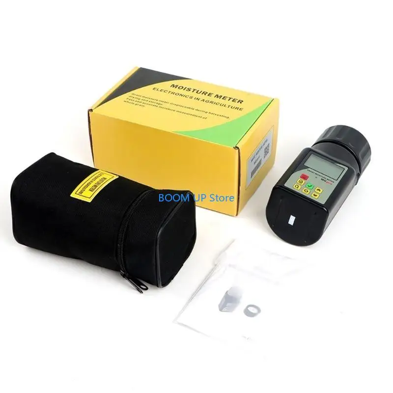 Grains Moisture Meter Precise Fast Measurements Grains Moisture Tester with Probe Moisture Meter for Wheat Corn Paddy B46A
Grains Moisture Meter Precise Fast Measurements Grains Moisture Tester with Probe Moisture Meter for Wheat Corn Paddy B46A