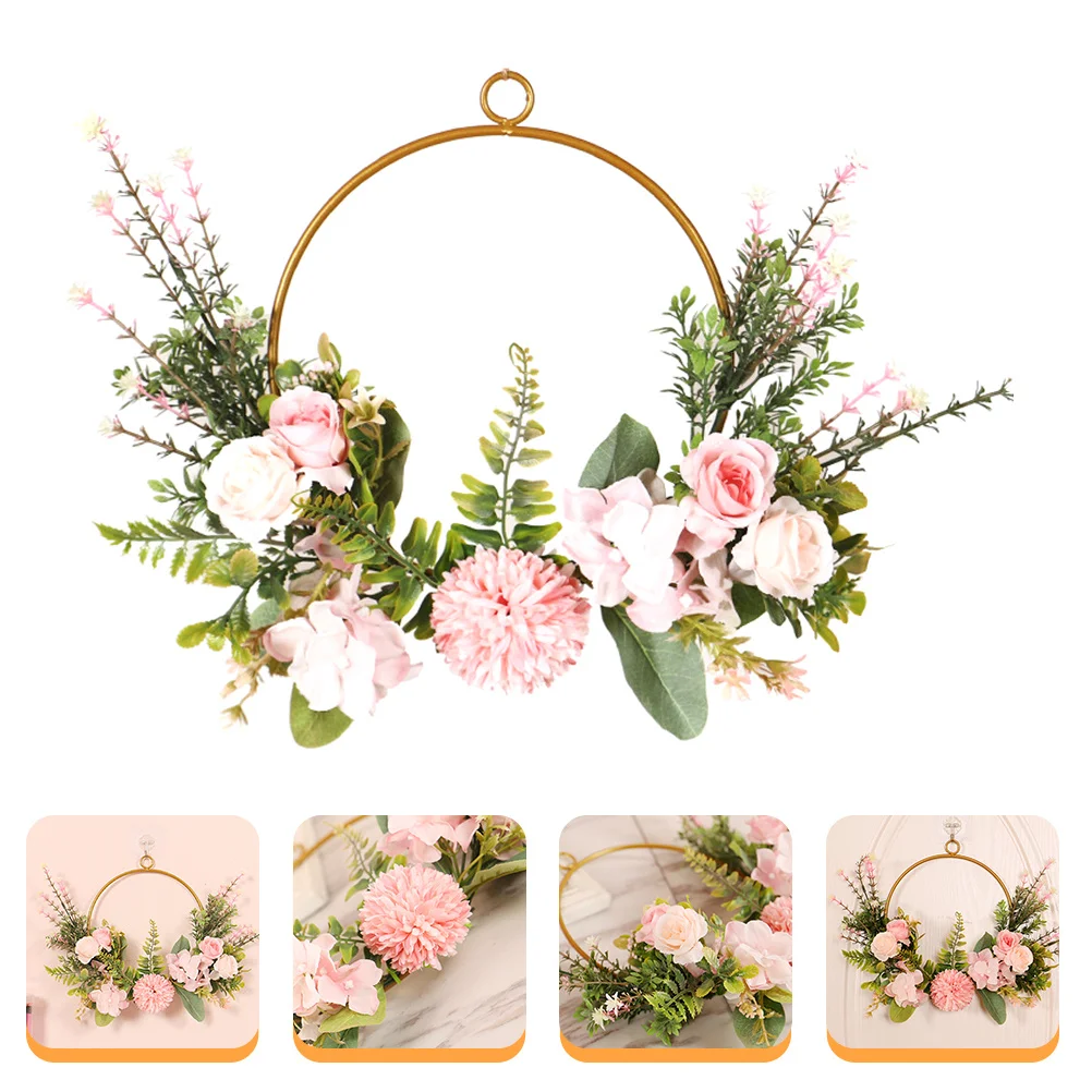 1pc Artificial Floral Wreath Green Leaf Door Hanging Decor For Wedding Party Home Backdrop Rustic Style Lifelike Wreath Hanging
1pc Artificial Floral Wreath Green Leaf Door Hanging Decor For Wedding Party Home Backdrop Rustic Style Lifelike Wreath Hanging