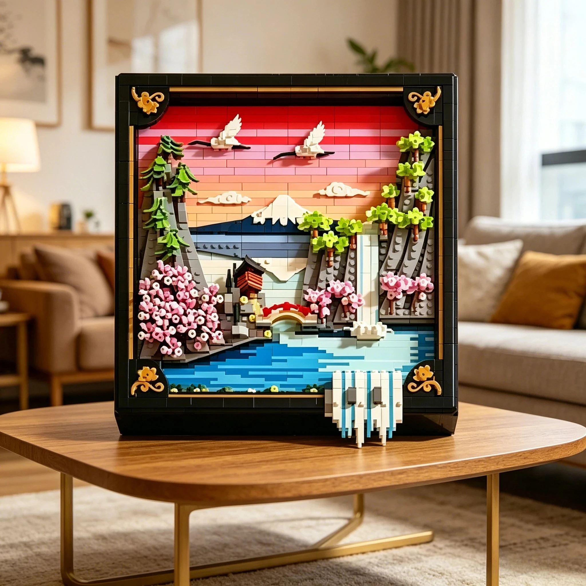 1892PCS Art And Life Cherry Blossom Landscape Model Building Blocks Diy Creative Toy Adornment Christmas Gift
1892PCS Art And Life Cherry Blossom Landscape Model Building Blocks Diy Creative Toy Adornment Christmas Gift