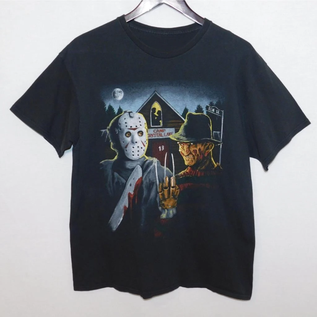 heavyweight Hot Sale vintage Summer streetwea vintage funny Cartoon anime clothes 5Xl Jason Horror Movie Shirt
heavyweight Hot Sale vintage Summer streetwea vintage funny Cartoon anime clothes 5Xl Jason Horror Movie Shirt