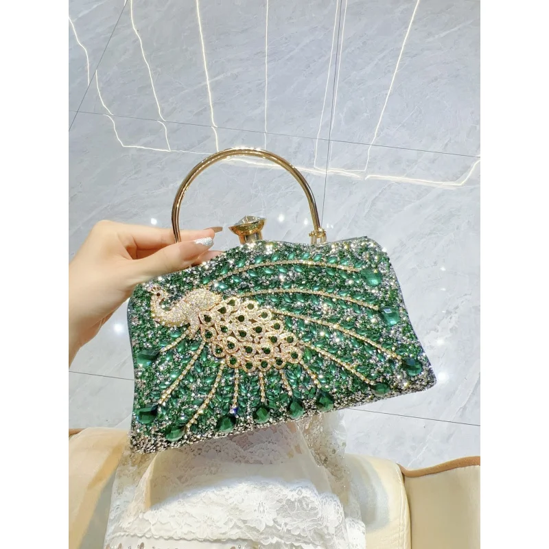 New full-diamond handbag for parties, single-shoulder crossbody evening bag for ladies
New full-diamond handbag for parties, single-shoulder crossbody evening bag for ladies