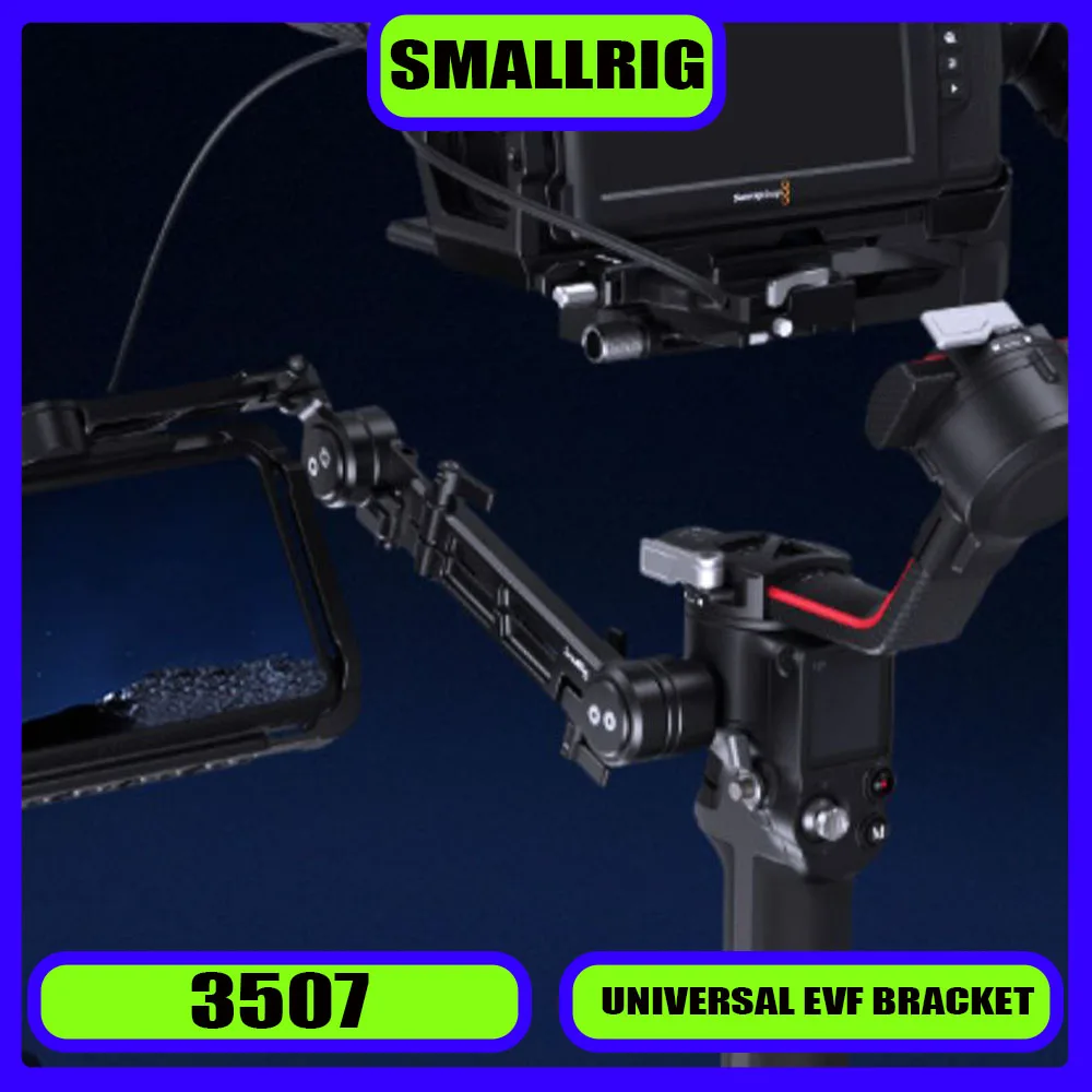 Универсальный кронштейн SmallRig EVF с креплением NATO 360° ° Регулировка креплений для мониторов Sony, мониторов Nikon, универсальных камер Canon
Универсальный кронштейн SmallRig EVF с креплением NATO 360° ° Регулировка креплений для мониторов Sony, мониторов Nikon, универсальных камер Canon