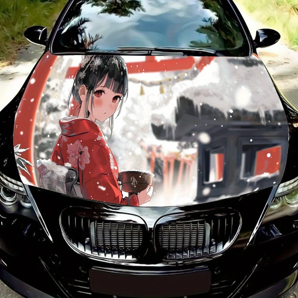 Shrine girl Print car hood stickers, waterproof self-adhesive, scratch resistant, easy to stick, durable car PVC stickers, car d
Shrine girl Print car hood stickers, waterproof self-adhesive, scratch resistant, easy to stick, durable car PVC stickers, car d