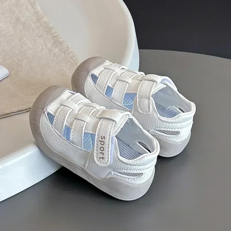 Kids Woven Strap Sandals 2026 Summer Breathable Lightweight Hollow Out Shoes Children Anti-Collision Toe Cap Breathable Footwear
Kids Woven Strap Sandals 2026 Summer Breathable Lightweight Hollow Out Shoes Children Anti-Collision Toe Cap Breathable Footwear