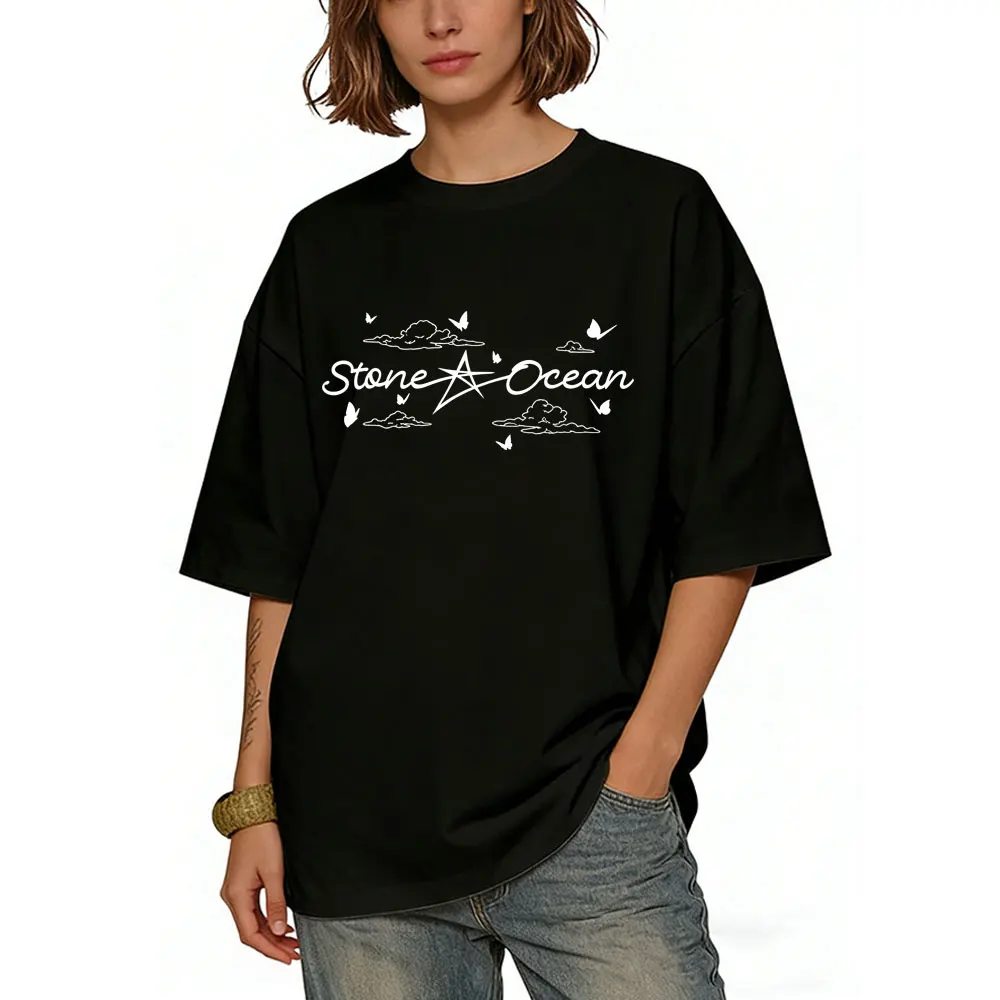 Jojo Bizarre Adventure Jolyne Cujoh T Shirt Men Women Vintage Cartoon Manga Lover T-shirt Male 100% Cotton Oversized Streetwear
Jojo Bizarre Adventure Jolyne Cujoh T Shirt Men Women Vintage Cartoon Manga Lover T-shirt Male 100% Cotton Oversized Streetwear