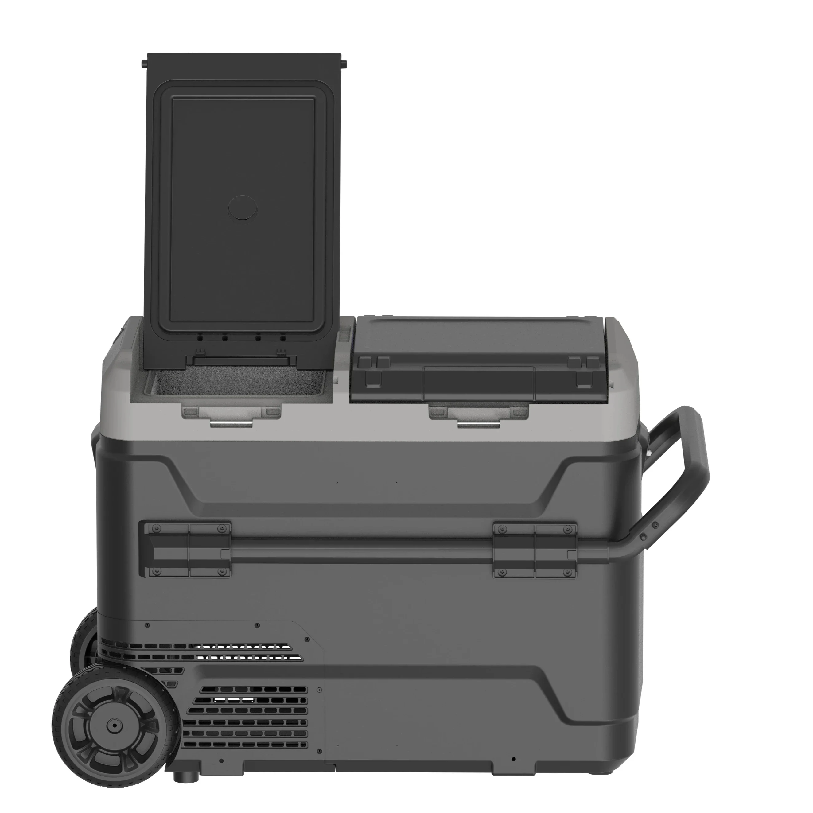 50L Portable Outdoor Camping Fridge Dc 12V Car Refrigerator With Wheel Big Capacity Compressor Camping Fridge Freezer
50L Portable Outdoor Camping Fridge Dc 12V Car Refrigerator With Wheel Big Capacity Compressor Camping Fridge Freezer